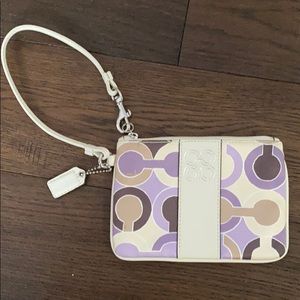 Mini coach wristlet